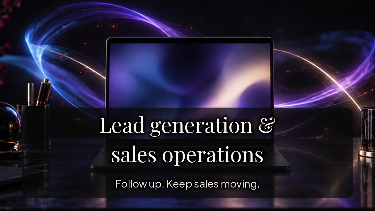 Lead generation & sales operations
