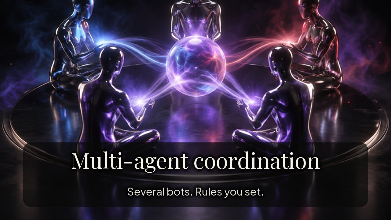 Multi-agent coordination